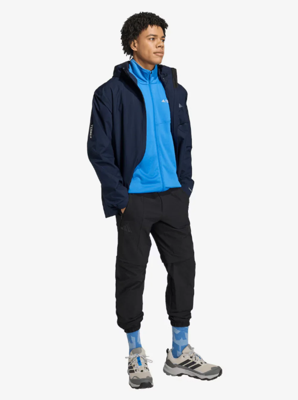 Adidas Terrex Men's Multi 2L Rain Jacket Legink KA6913 - Image 5