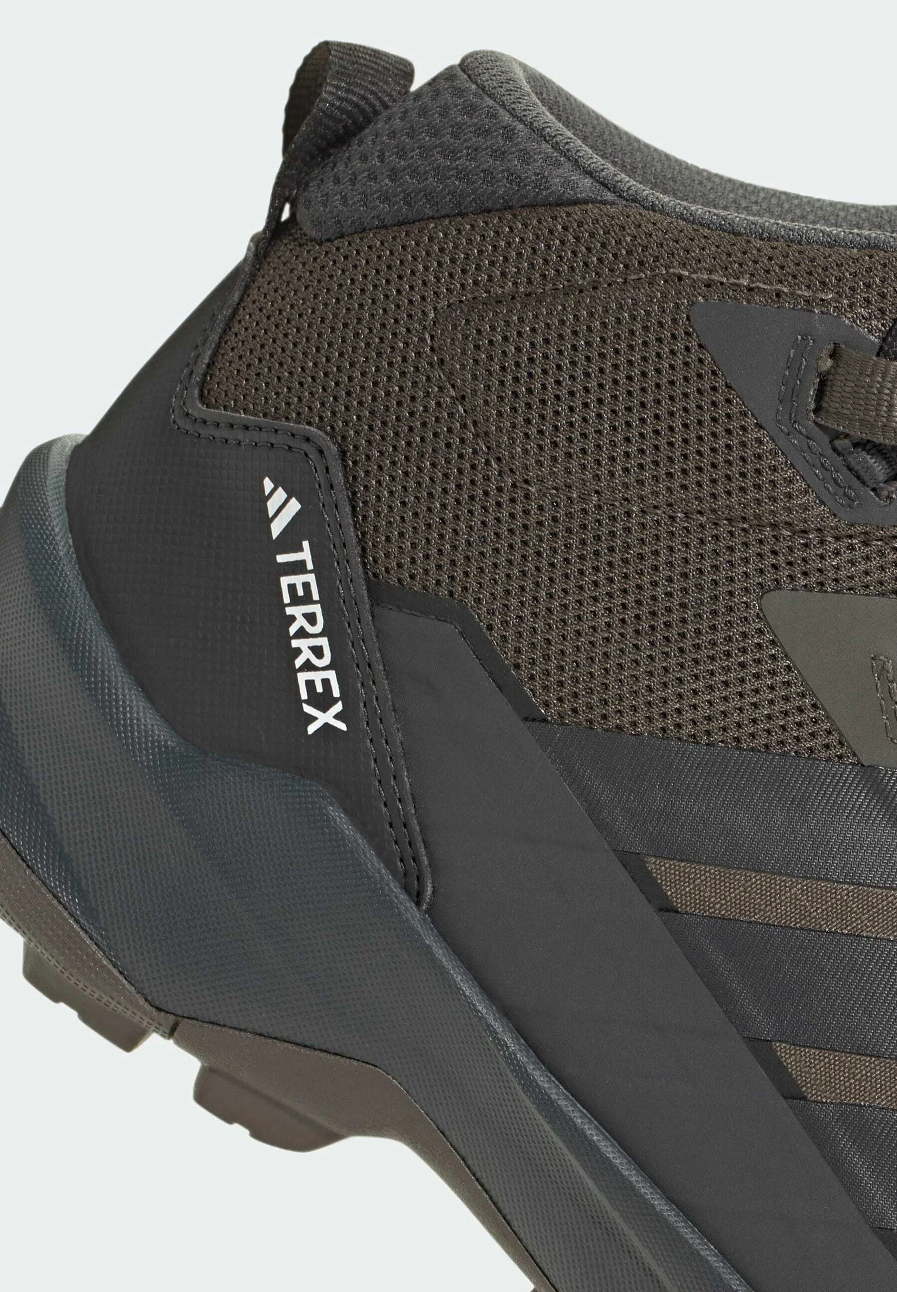 Adidas Terrex Men's Skychaser AX5 Mid Gore-Tex Hikking Shoes Shadow Olive/Carbon/Bronze Strata JR3980 - Image 7