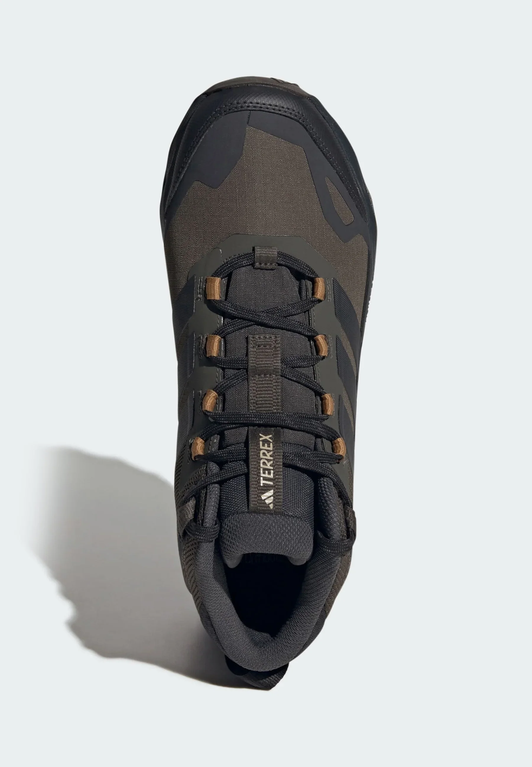 Adidas Terrex Men's Skychaser AX5 Mid Gore-Tex Hikking Shoes Shadow Olive/Carbon/Bronze Strata JR3980 - Image 9