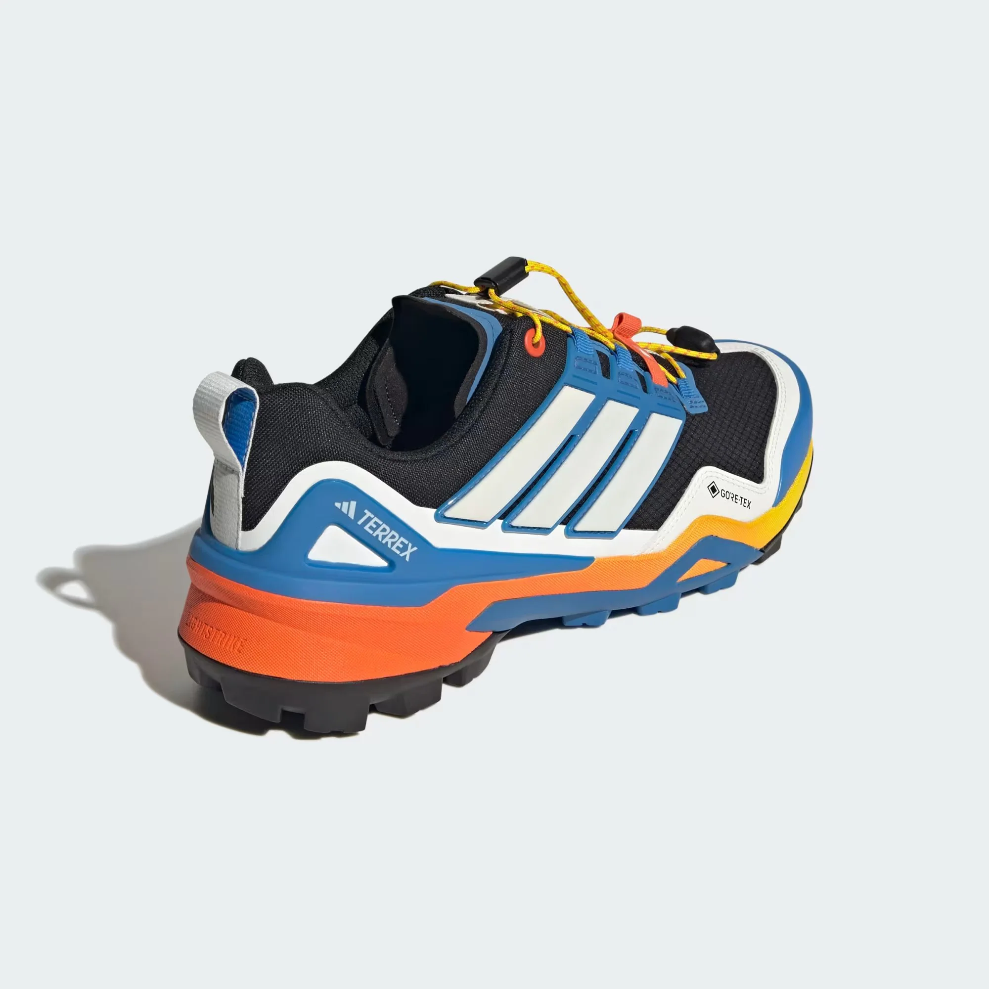 Adidas Terrex Men's Skychaser GORE-TEX Hiking Shoes Core Black/Ray Blue/Core Black JR9423 - Image 6