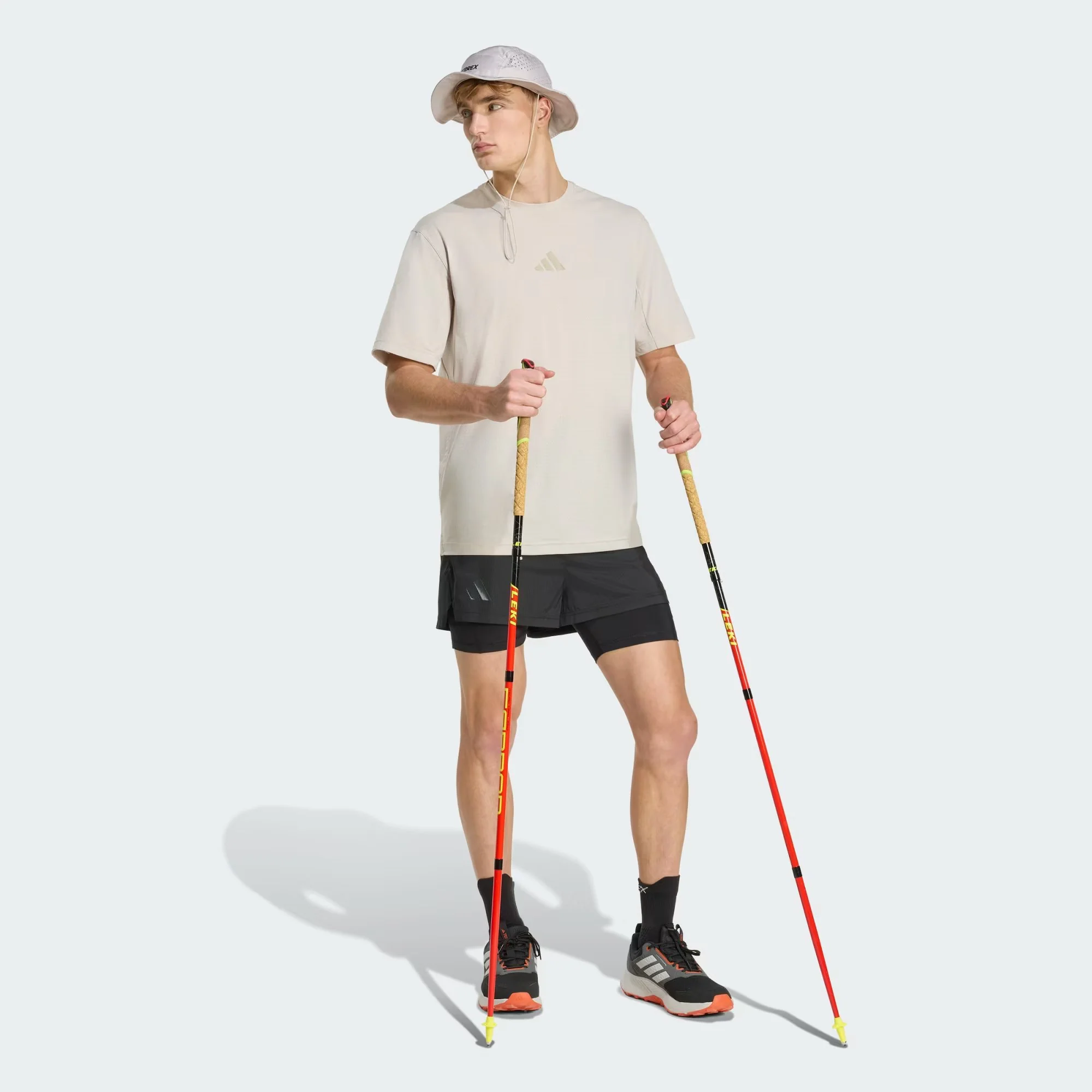 Adidas Terrex Men's Xploric Climacool+ Trail T-shirt Beige KA9576 - Image 3