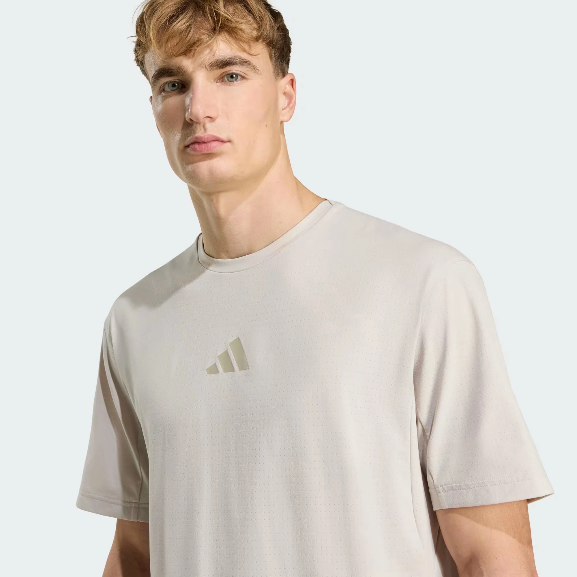 Adidas Terrex Men's Xploric Climacool+ Trail T-shirt Beige KA9576 - Image 5