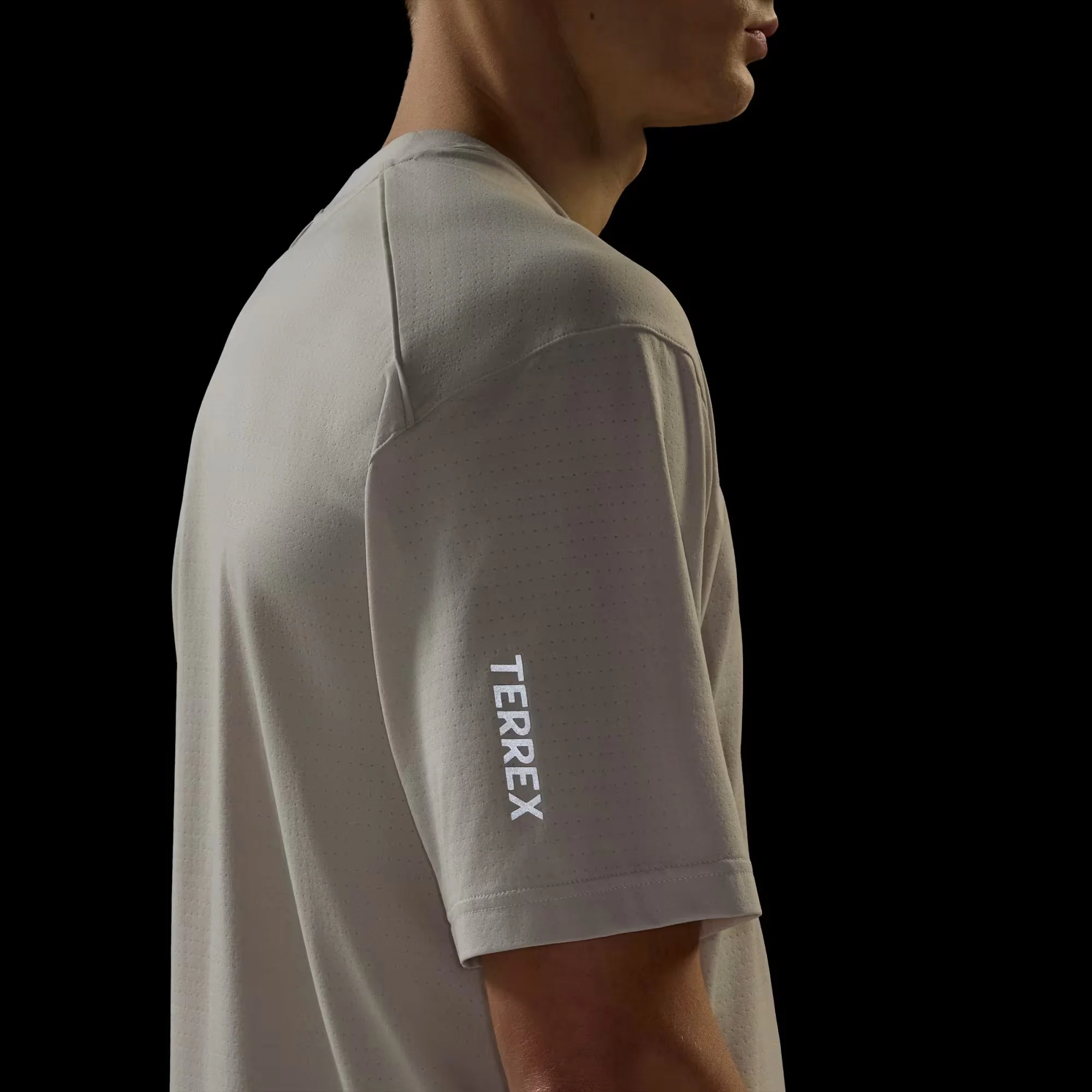 Adidas Terrex Men's Xploric Climacool+ Trail T-shirt Beige KA9576 - Image 7