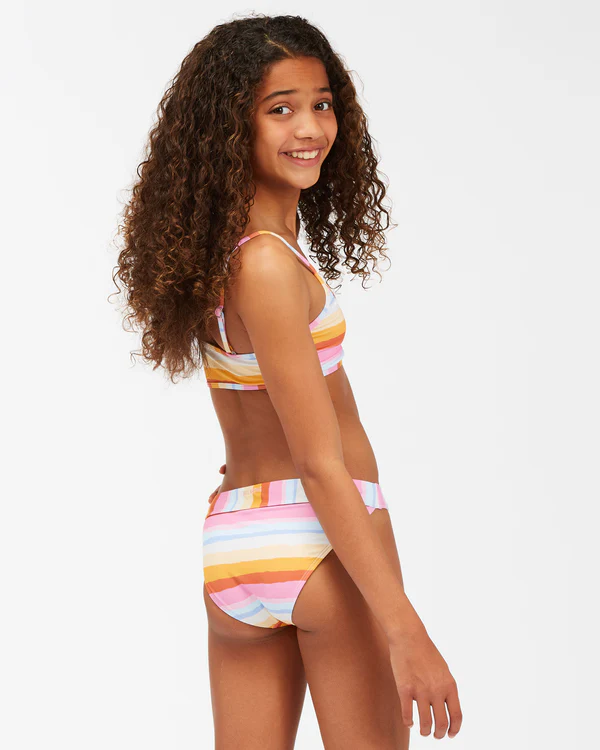 Billabong Kids' Rising Sun Trilette Bikini Set Multi C8SW02BIP2-1220 - Image 3
