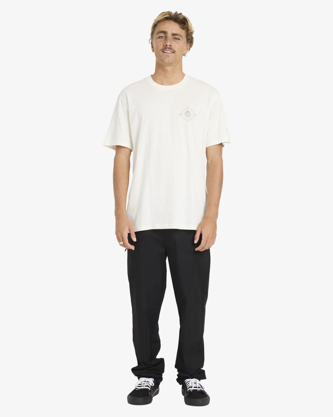 Billabong Men's Agave A/DIV Premium Short Sleeve T-Shirt Off White 24A501607-OFW - Image 5