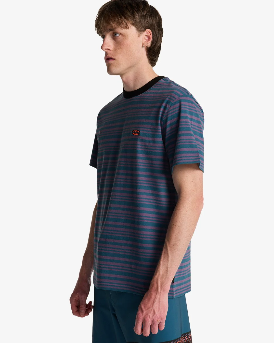 Billabong Men's Baxter Short Sleeve T-Shirt Real Teal EBYKT00120-BPR0 - Image 2