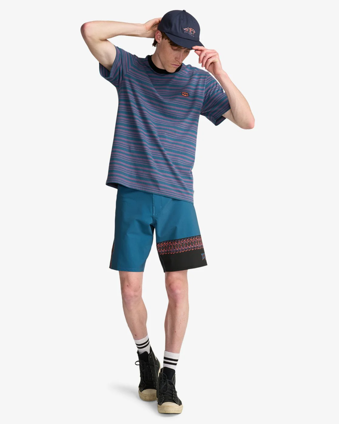 Billabong Men's Baxter Short Sleeve T-Shirt Real Teal EBYKT00120-BPR0 - Image 5