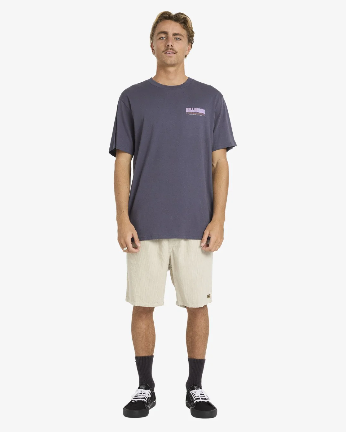 Billabong Men's Broadsheet Premium Short Sleeve T-Shirt Graystone 24A521608-GRST - Image 6