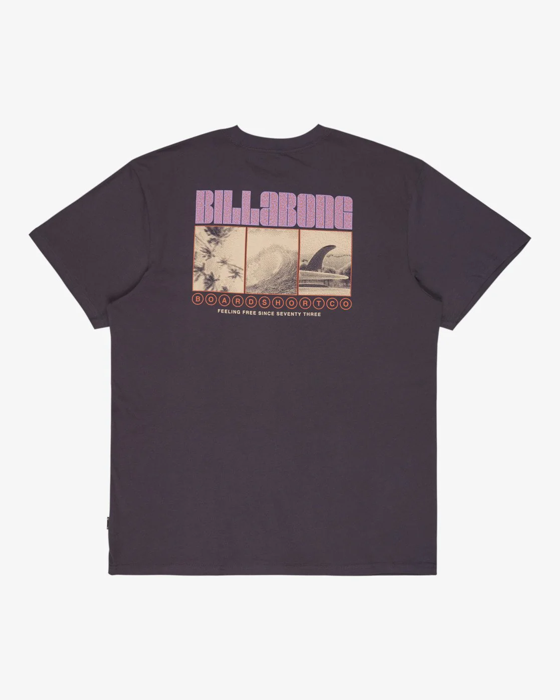 Billabong Men's Broadsheet Premium Short Sleeve T-Shirt Graystone 24A521608-GRST - Image 8