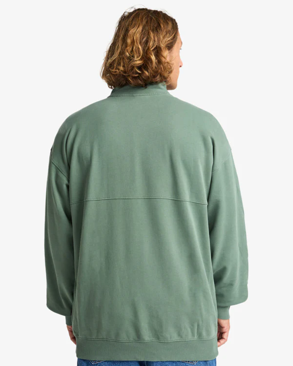 Billabong Men's Core Lord Half Zip Sweatshirt Hunter EBYFT00150-GPL0 - Image 3