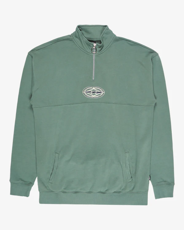 Billabong Men's Core Lord Half Zip Sweatshirt Hunter EBYFT00150-GPL0 - Image 7
