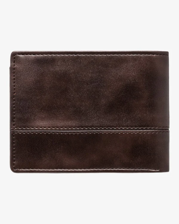 Billabong Men's Dimension Bi-Fold Wallet Chocolate EBYAA00121-CHO - Image 2