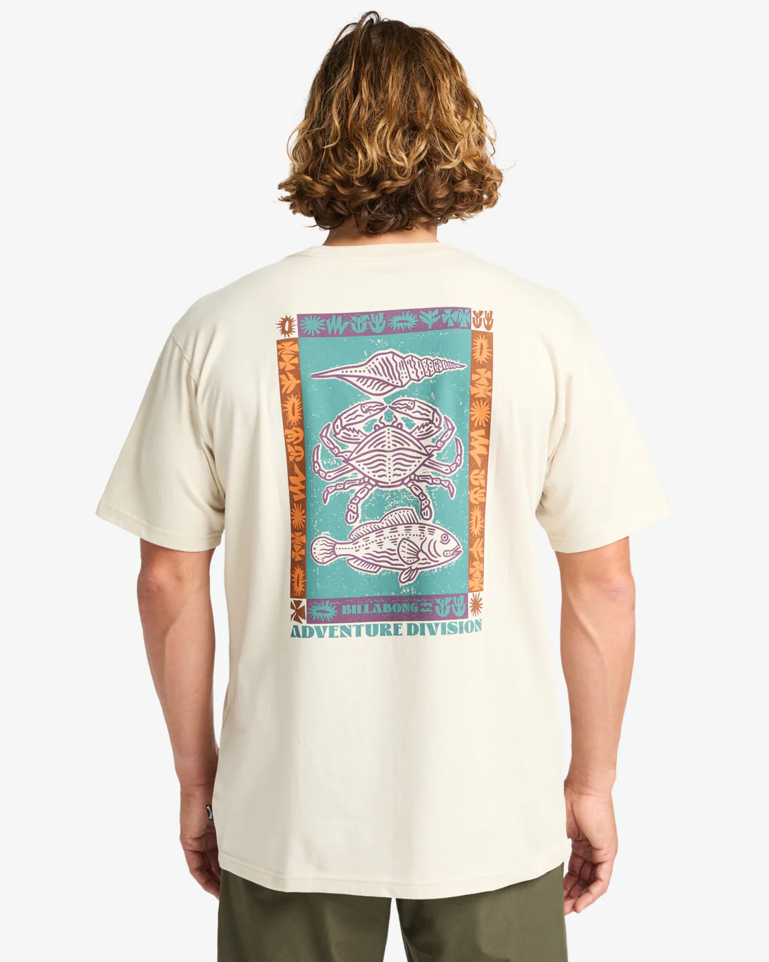 Billabong Men's Fauna T-Shirt Chino EBYZT00385-CHI - Image 2