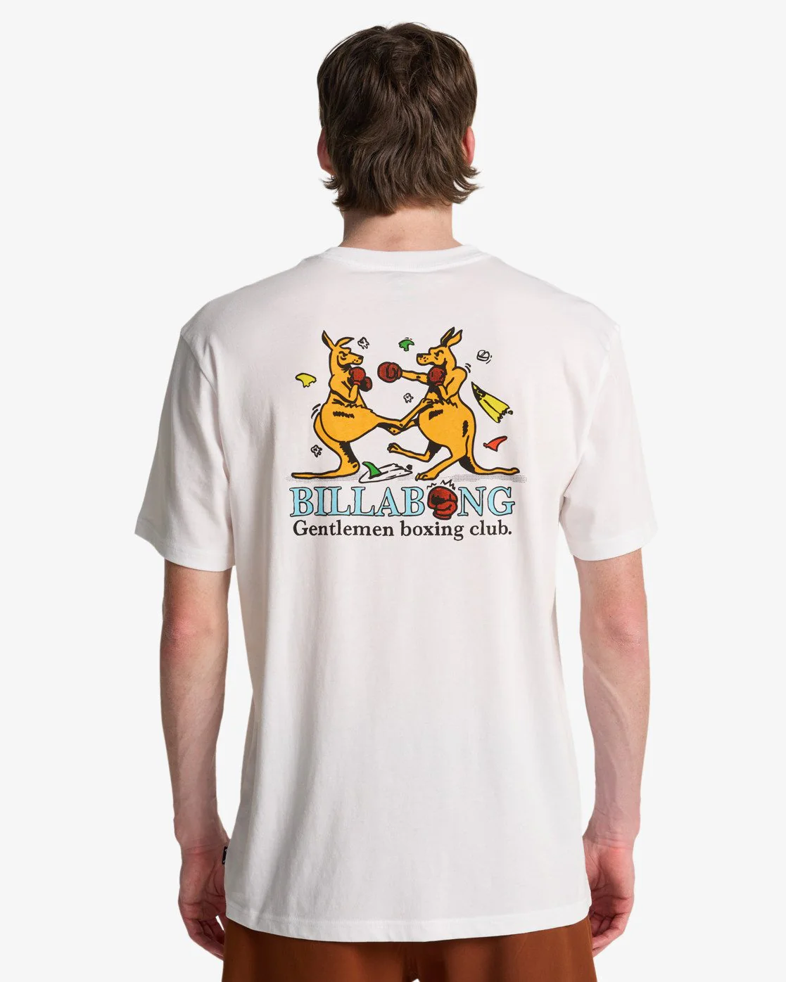 Billabong Men's Gentlemen Short Sleeve T-Shirt White EBYZT00579-WHT - Image 2