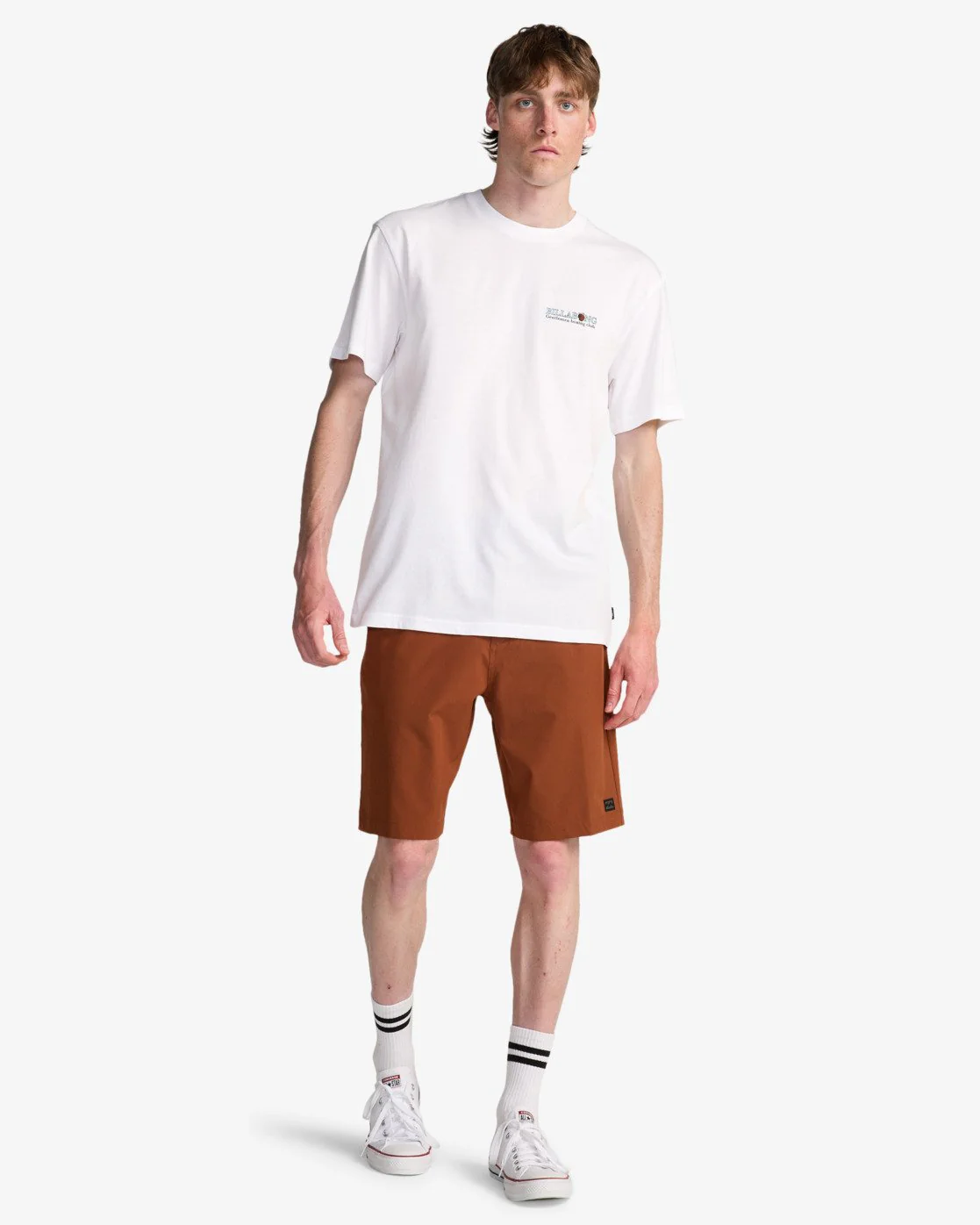 Billabong Men's Gentlemen Short Sleeve T-Shirt White EBYZT00579-WHT - Image 5