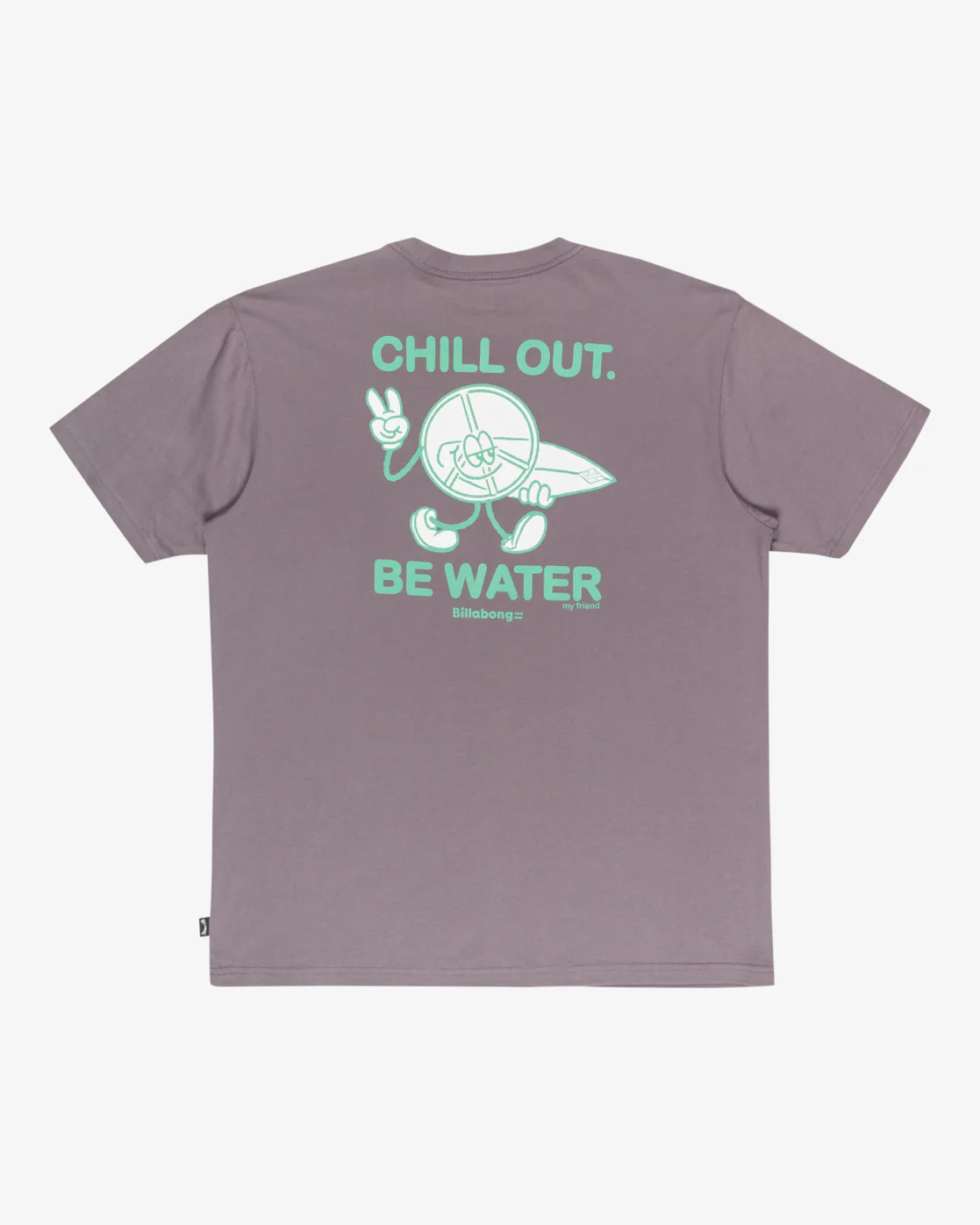 Billabong Men's Gimmicks Short Sleeve T-Shirt Dusty Purple EBYZT00363-SNY0 - Image 7