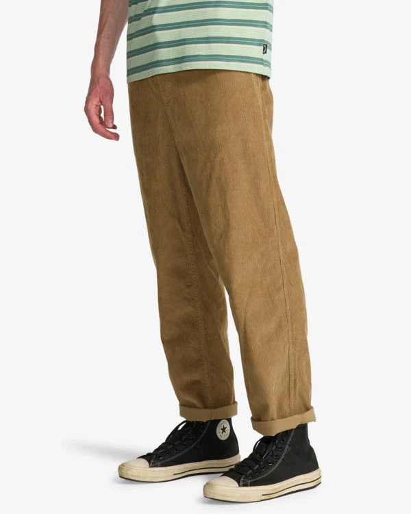 Billabong Men's Larry Cord Pants Gravel EBYNP00111-GRV - Image 3