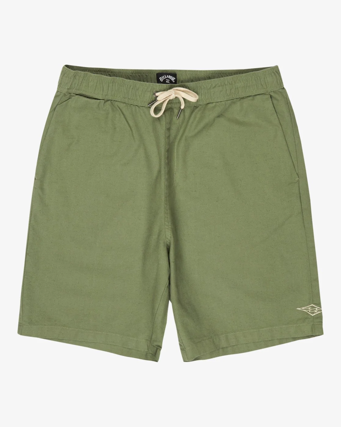 Billabong Men's Larry Linen Elasticated Shorts Moss Green EBYWS00135-GLW0 - Image 7