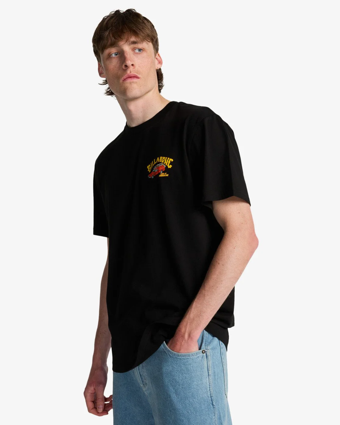 Billabong Men's Origin Short Sleeve T-Shirt Black EBYZT00520-BLK - Image 2
