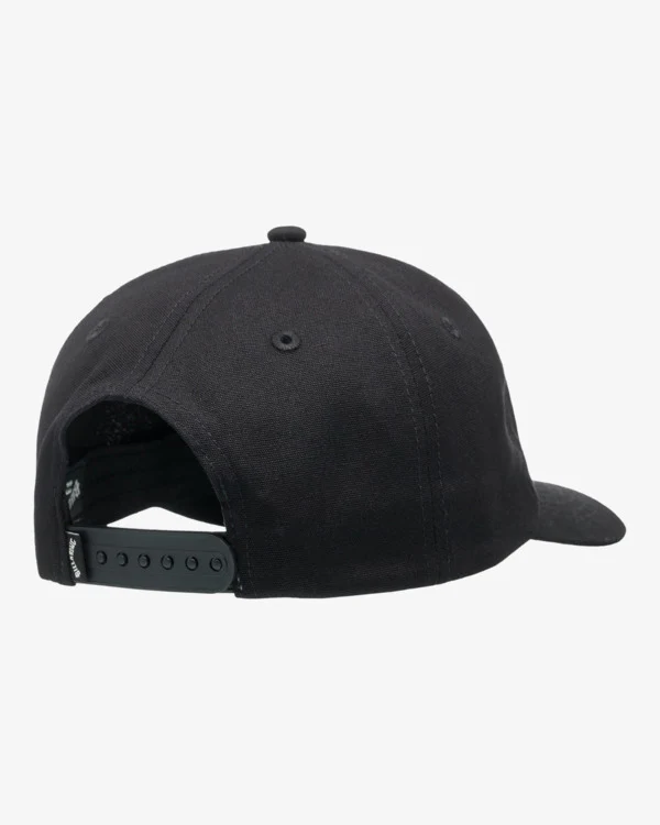 Billabong Mens' Origin Snapback Cap Black EBYHA00151-BLK - Image 3