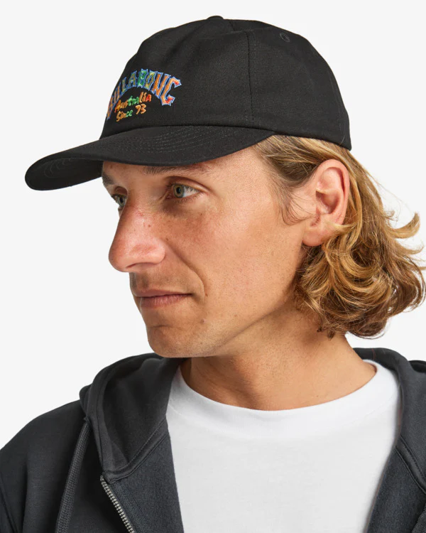 Billabong Mens' Origin Snapback Cap Black EBYHA00151-BLK - Image 6