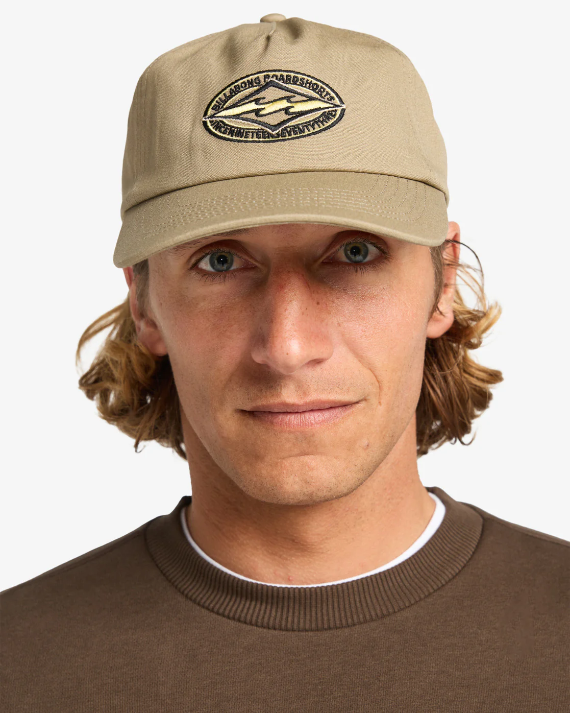 Billabong Mens' Origin Snapback Cap Gravel EBYHA00151-GRV - Image 4