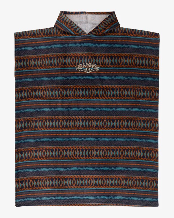 Billabong Men's Poncho Towel Charcoal Grey EBYAA00138-KYC0