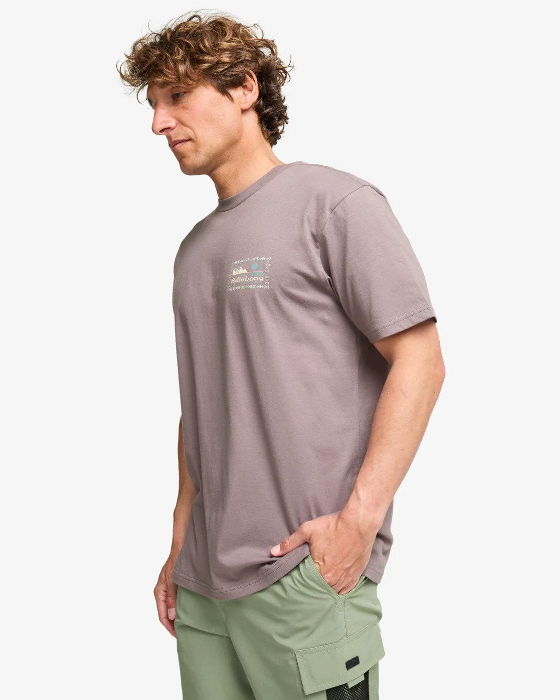 Billabong Men's Range Short Sleeve T-Shirt Dusty Purple EBYZT00382-SNY0 - Image 5