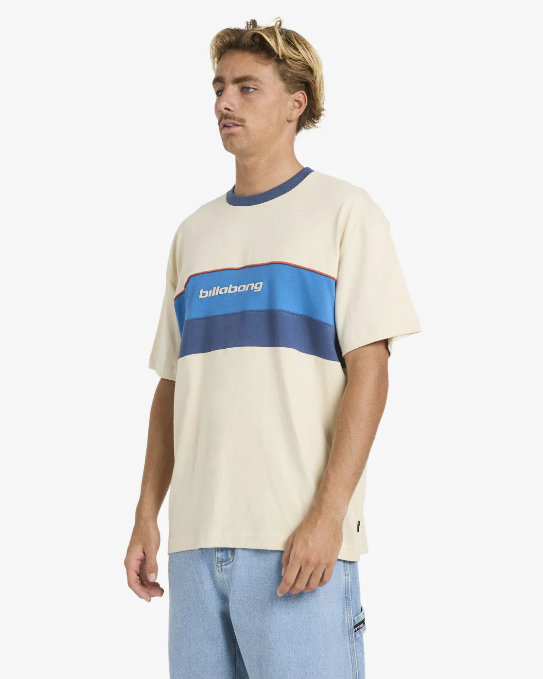 Billabong Men's Simulator Boxy T-Shirt Oatmeal 24A011601-OAT1 - Image 2