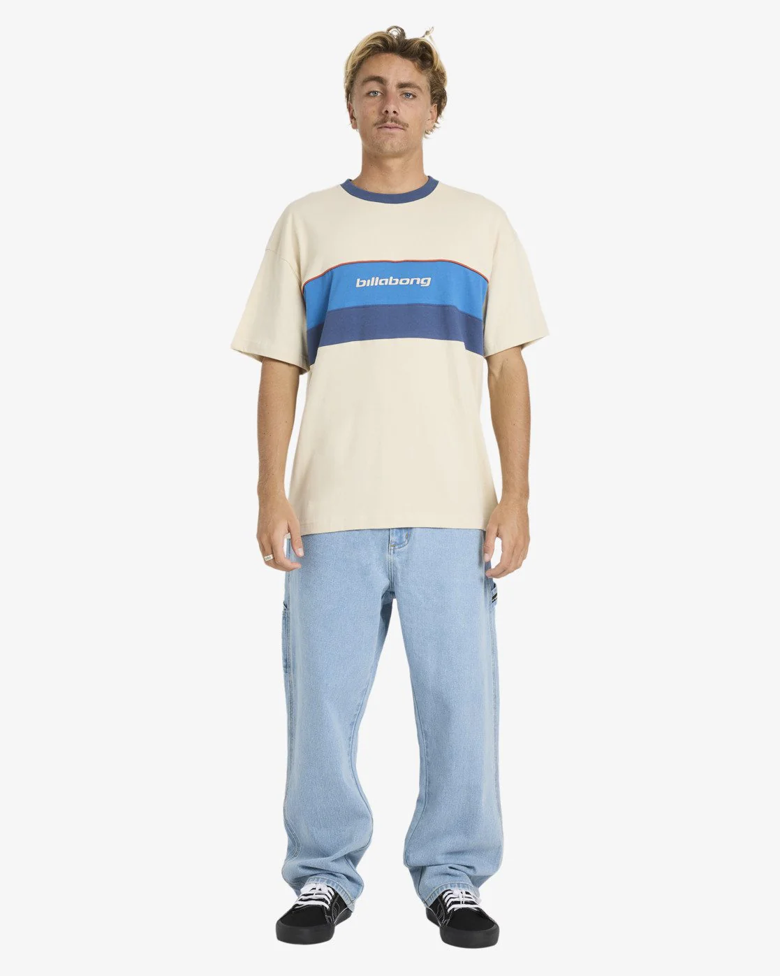 Billabong Men's Simulator Boxy T-Shirt Oatmeal 24A011601-OAT1 - Image 7