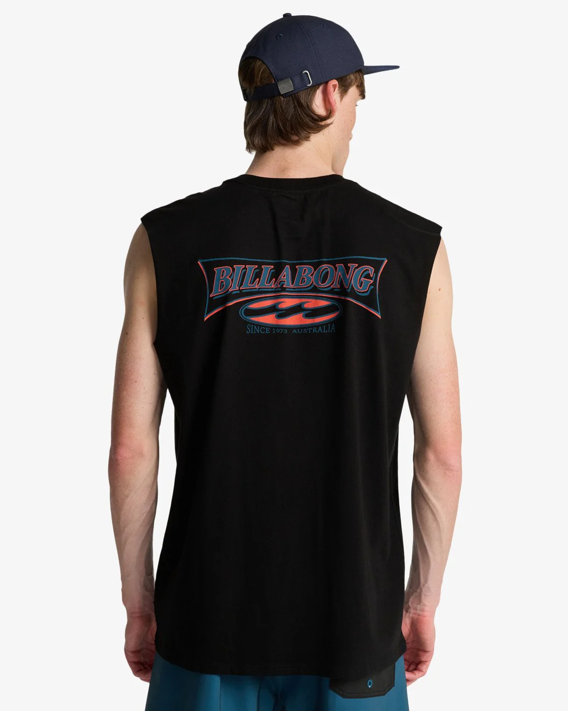 Billabong Men's Since 73 Burleigh Muscle T-Shirt Black EBYZT00491-BLK - Image 2