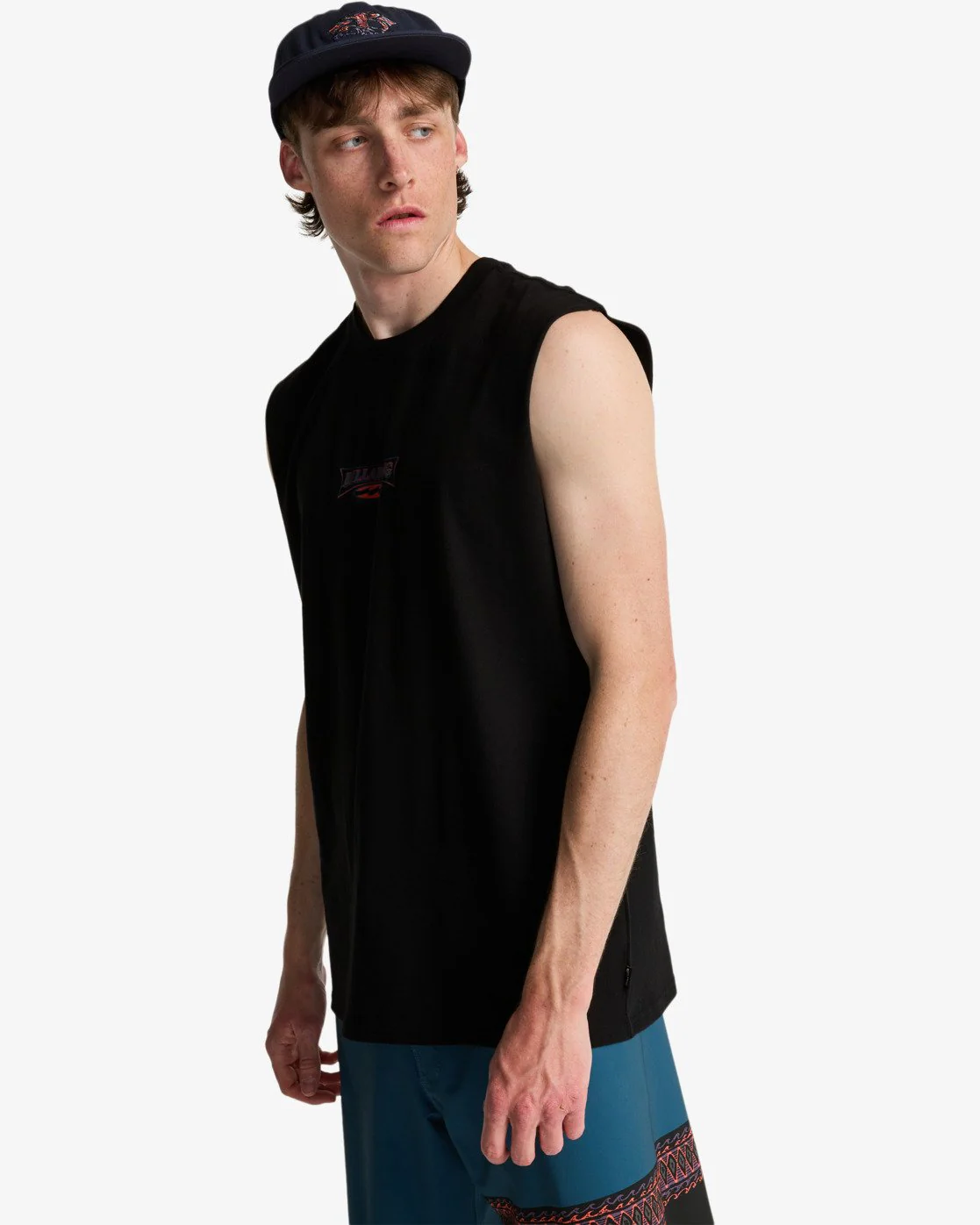Billabong Men's Since 73 Burleigh Muscle T-Shirt Black EBYZT00491-BLK - Image 3