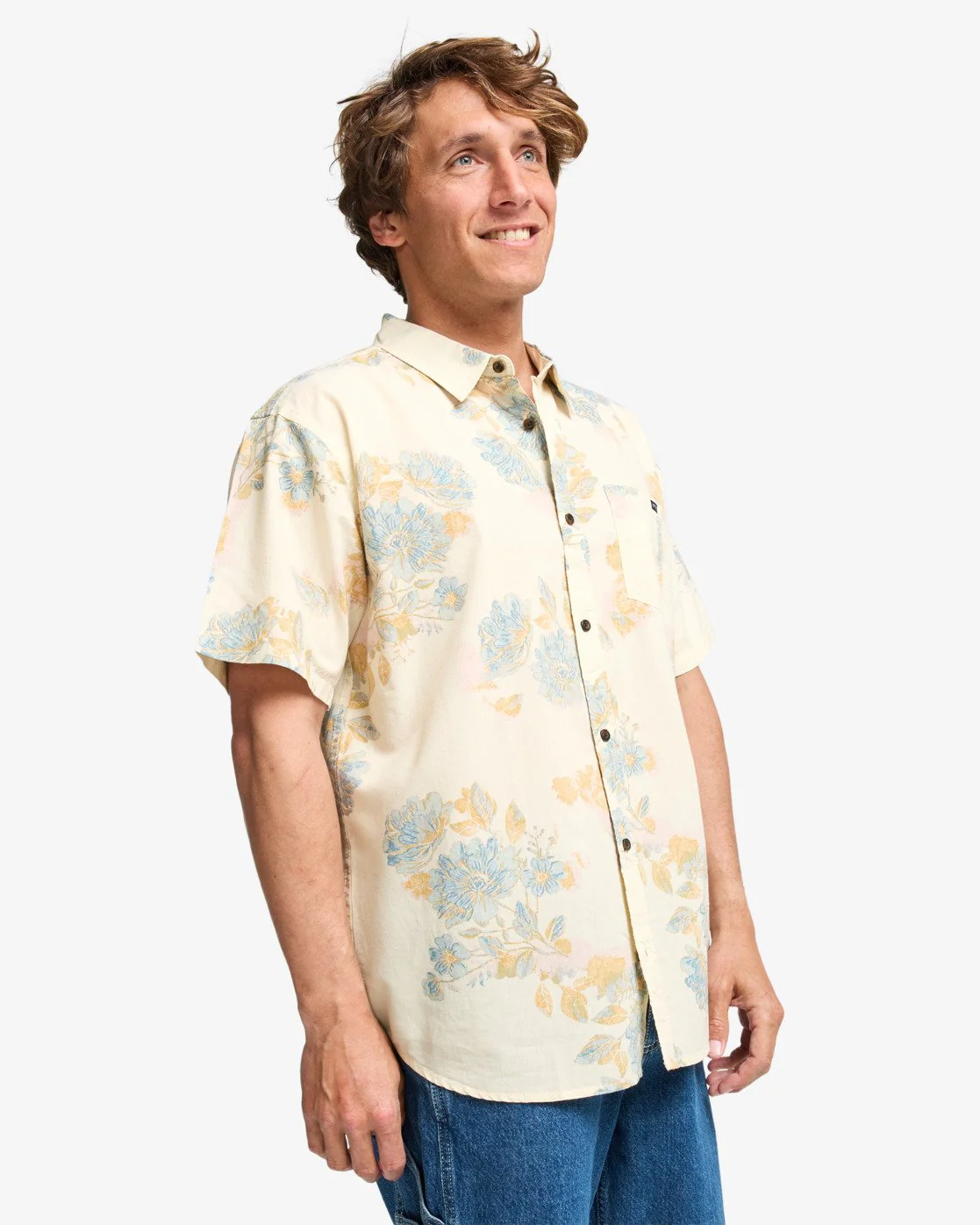 Billabong Men's Sundays Short Sleeve Shirt Chino 24A041505-CNO - Image 2