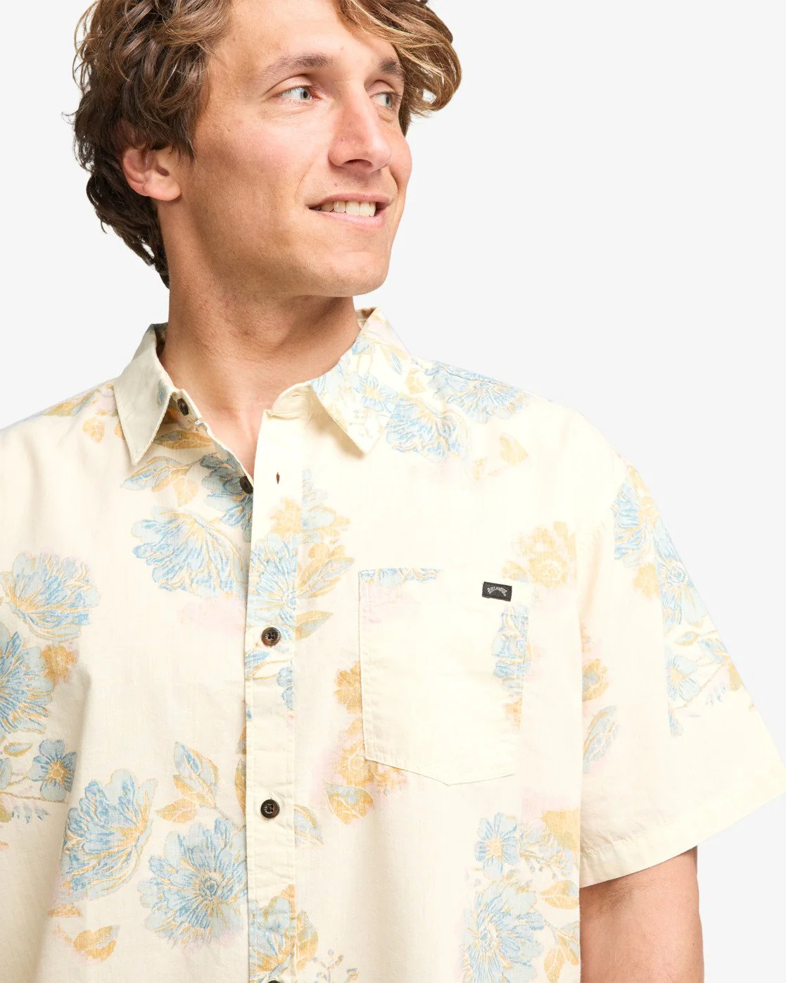 Billabong Men's Sundays Short Sleeve Shirt Chino 24A041505-CNO - Image 4