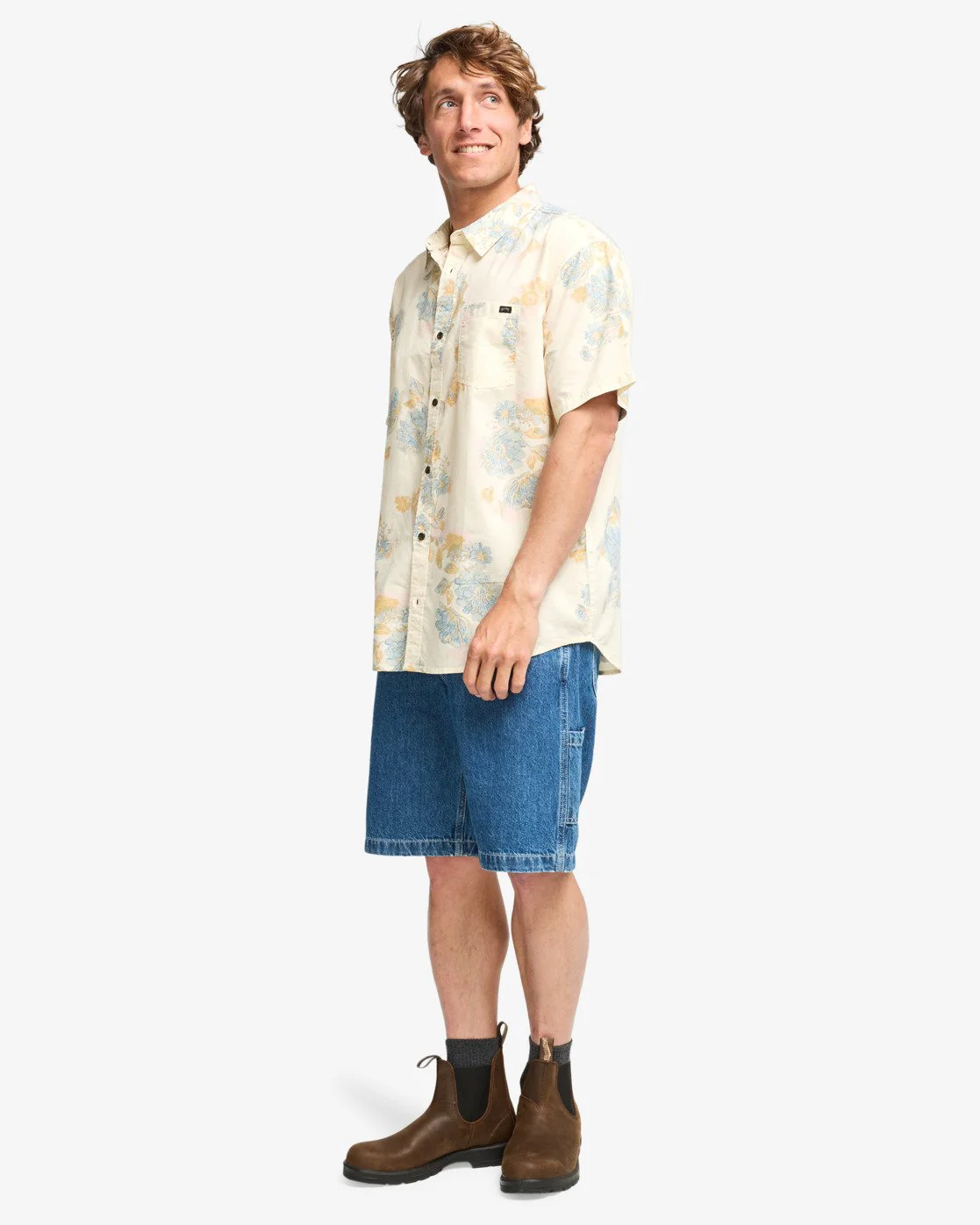 Billabong Men's Sundays Short Sleeve Shirt Chino 24A041505-CNO - Image 5