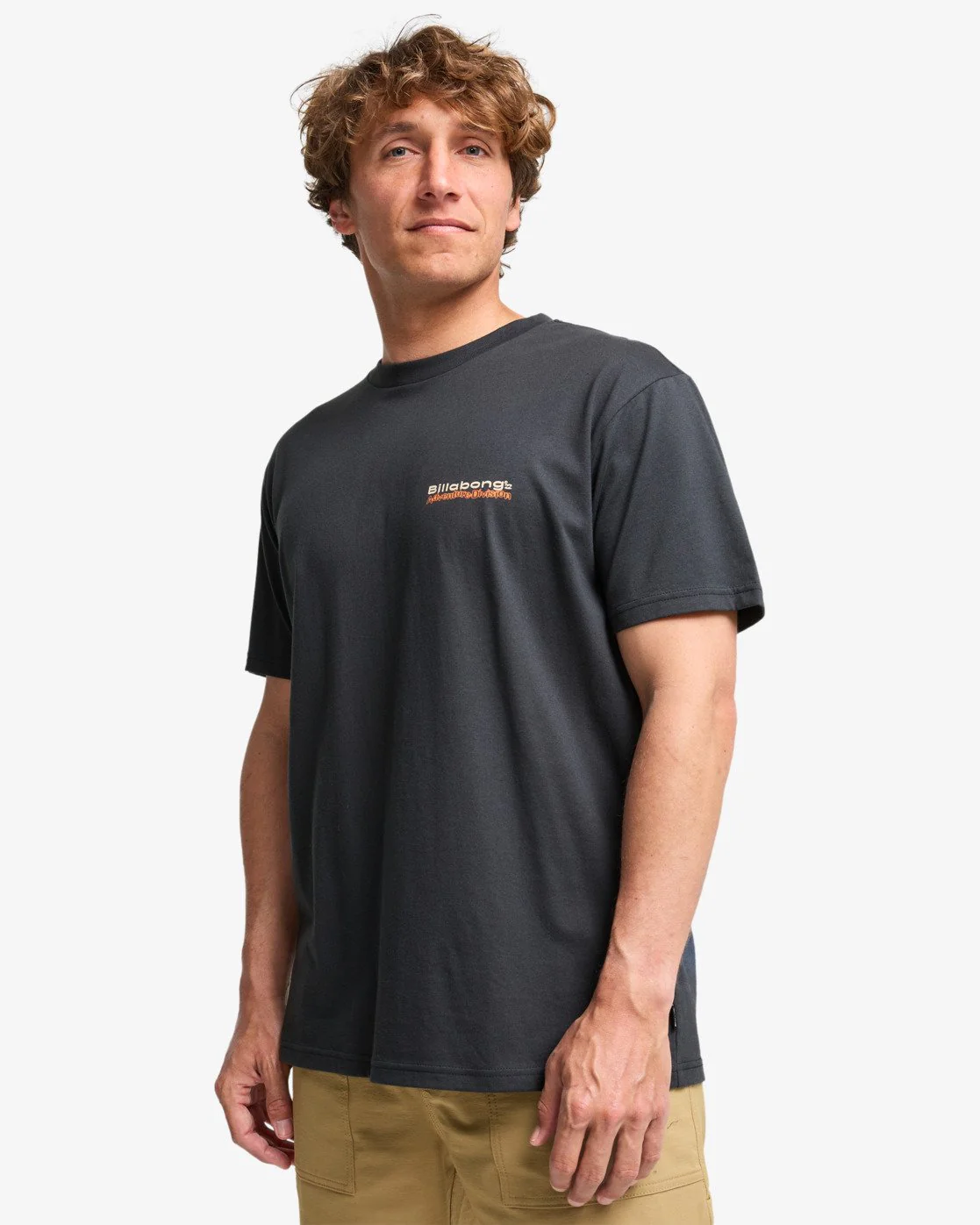 Billabong Men's Tidal Research Short Sleeve T-Shirt Dark Navy EBYZT00386-KTW0 - Image 4