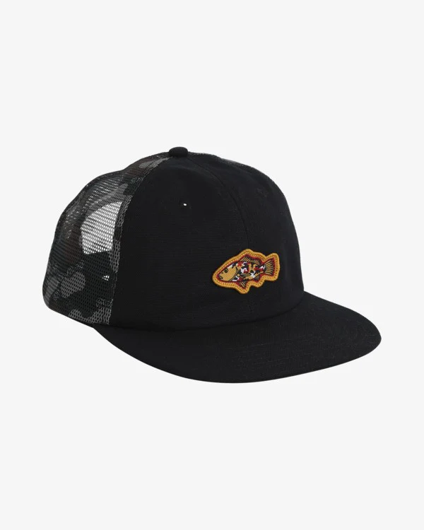 Billabong Unisex Otis Mangrove Trucker Cap Black 24D551681-BLK - Image 3