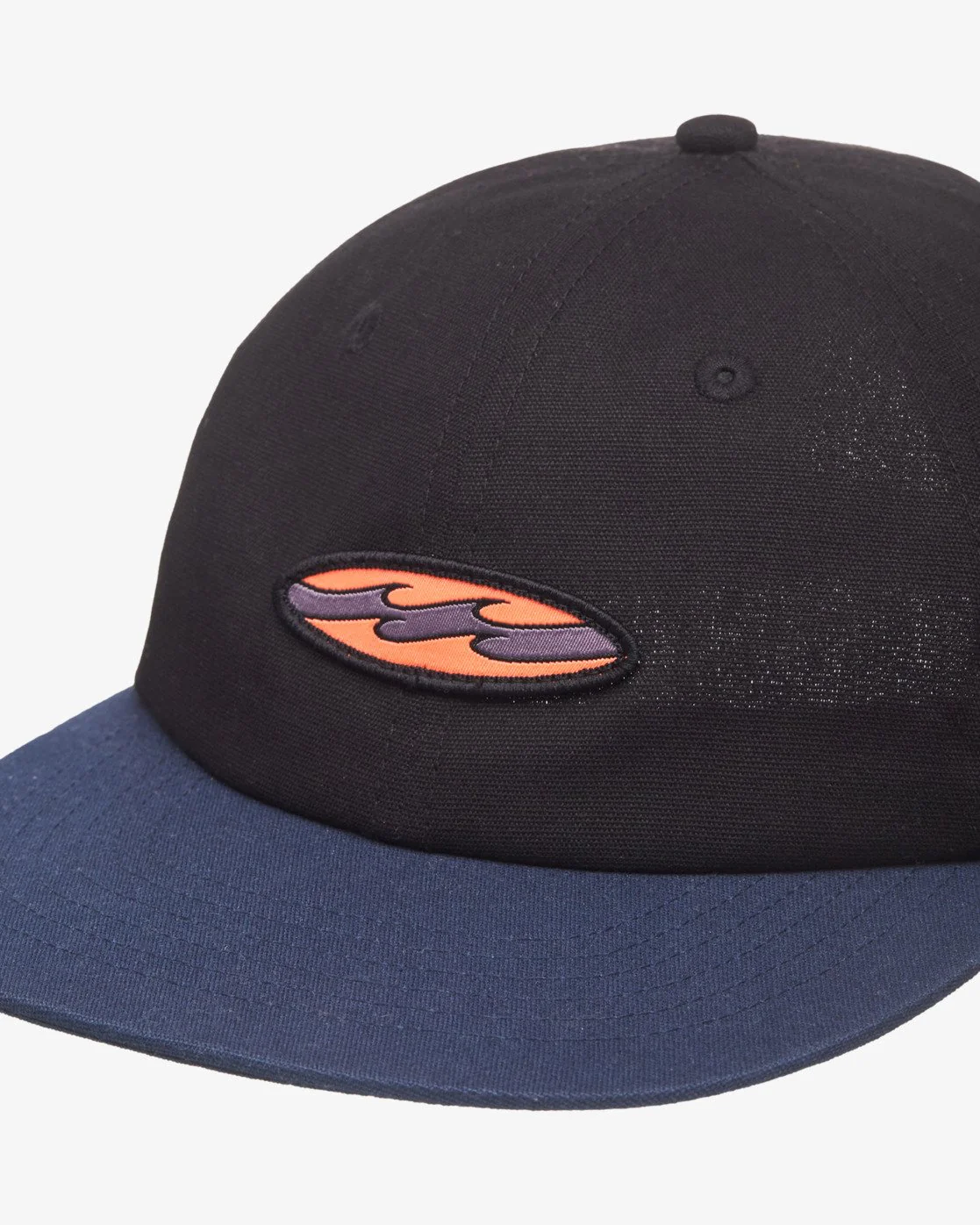 Billabong Unisex Since 73 Burleigh Snapback Cap Black EBYHA00170-BLK - Image 3