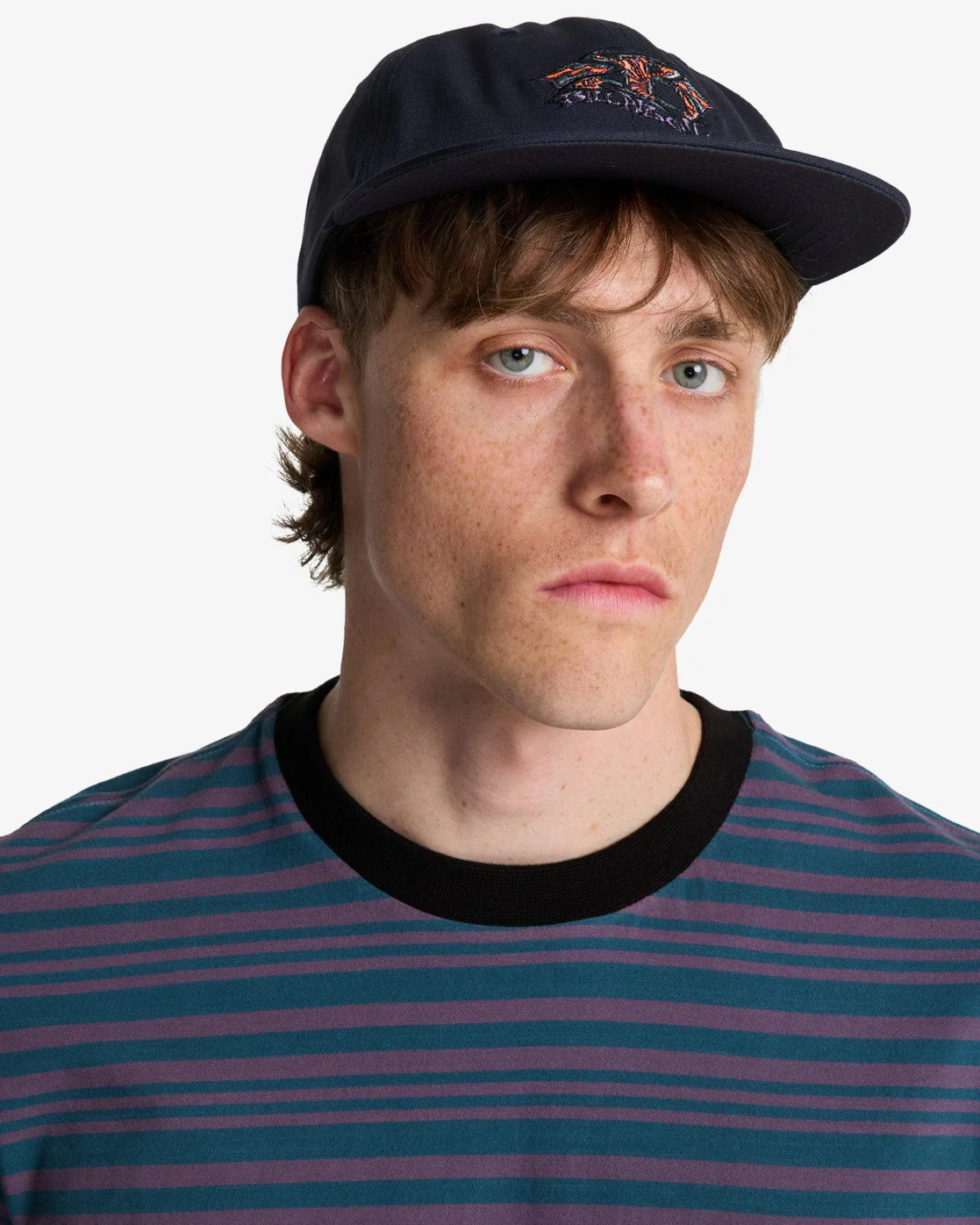 Billabong Unisex Throwback Strapback Cap Ombre Blue EBYHA00174-KRQ0 - Image 5