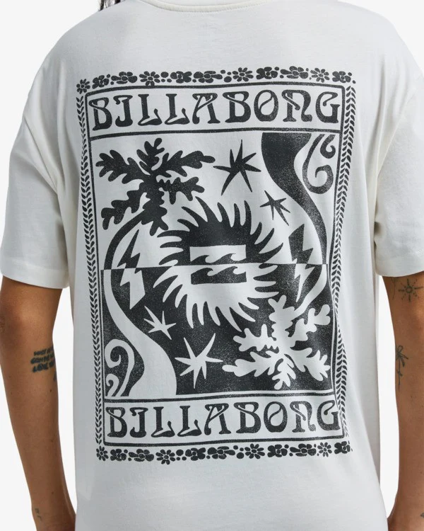 Billabong Women's Always Looking T-Shirt Salt Crystal EBJZT00589-SCS - Image 5