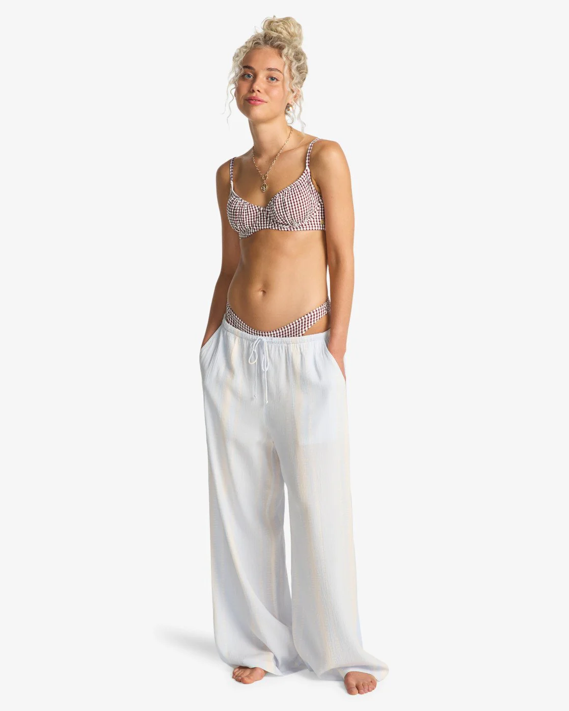 Billabong Women's Beach Bound Pants Blue Mist 24B124514-BMT - Image 2