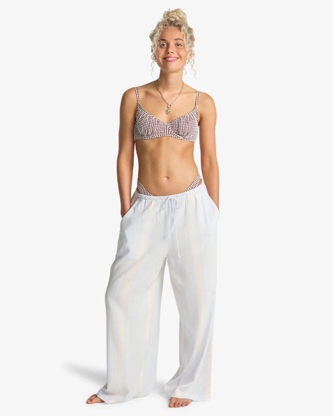 Billabong Women's Beach Bound Pants Blue Mist 24B124514-BMT - Image 9