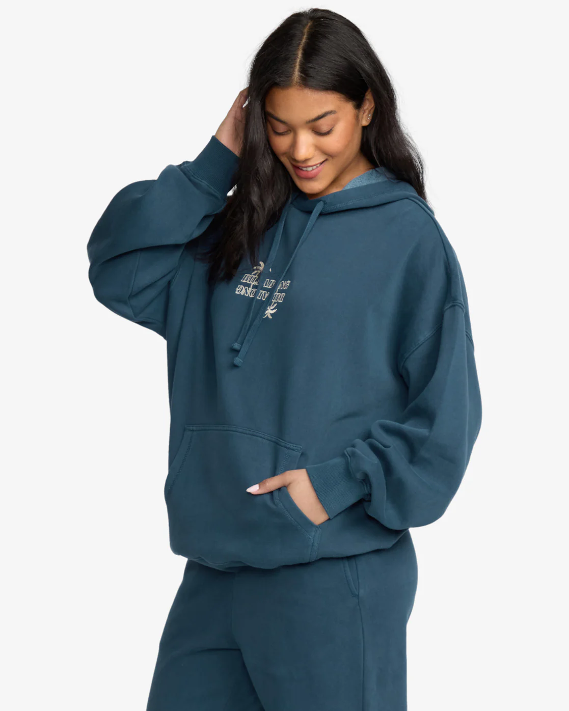 Billabong Women's Best Wishes Hoodie Navy 24B413504-NVY - Image 3