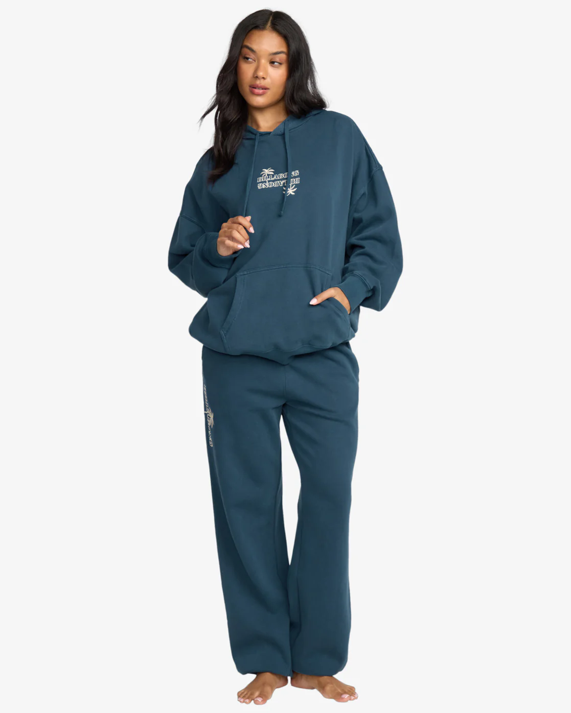 Billabong Women's Best Wishes Hoodie Navy 24B413504-NVY - Image 4