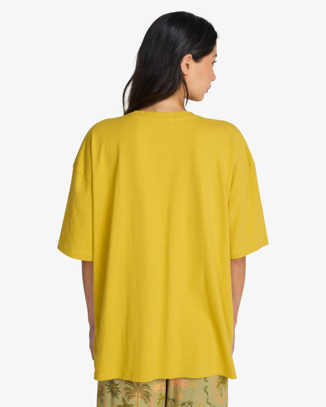 Billabong Women's Between Night & Dawn T-Shirt Sulfur EBJZT00580-YKN0 - Image 3