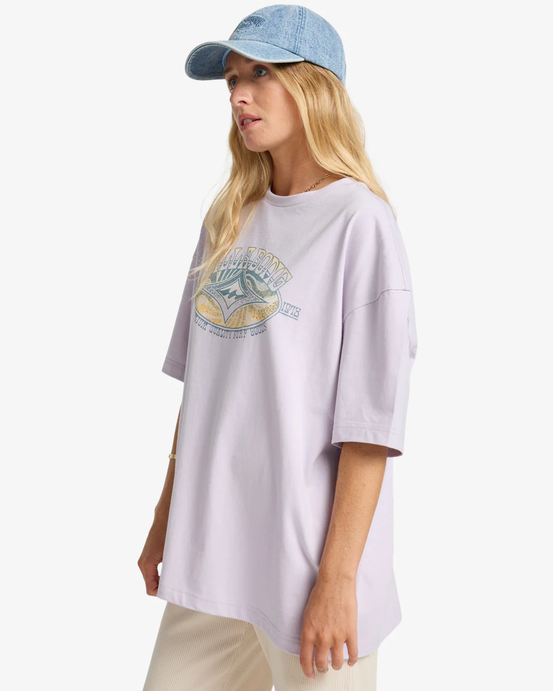 Billabong Women's Quality Surf Short Sleeve T-Shirt Violet Ice EBJZT00504-VIC - Image 3