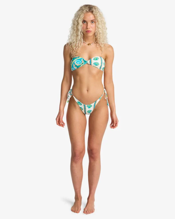Billabong Women's Salty Waves Reversible  Bikini Bottoms Salt Crystal 24O231616-SCS1 - Image 6