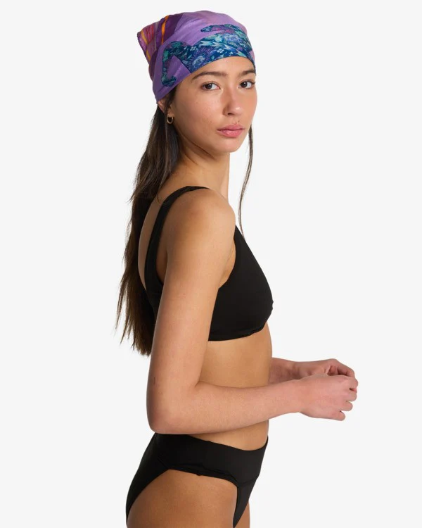 Billabong Women's Searcher Twist Tank Bikini Top Black Pebble EBJX300131-BPB - Image 5