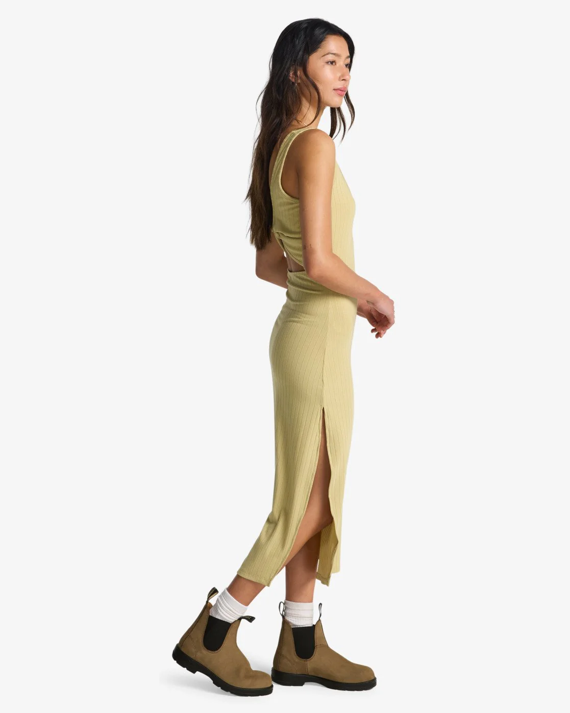 Billabong Women's Take A Look Midi Dress Cactus Green EBJKD00114-THW0 - Image 3
