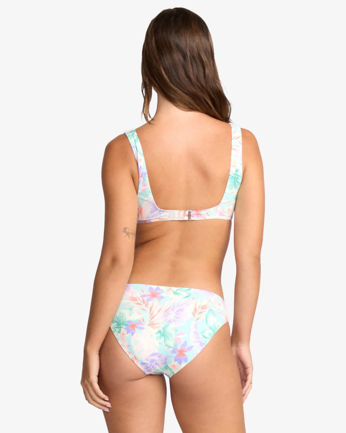 Billabong Women's Wave Haze Medium Coverage Bikini Top Coastal Blue 24O171501-CBL - Image 2